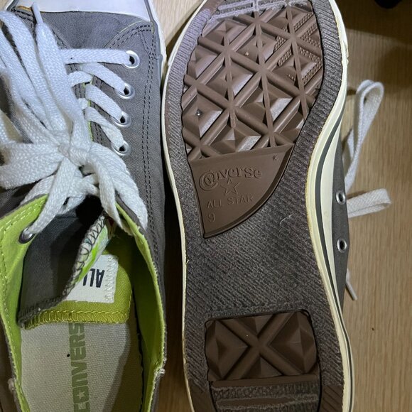 EUC CTAS Converse OX Low Double Tongue KICKS (9M/11W) 508562F - Picture 5 of 7